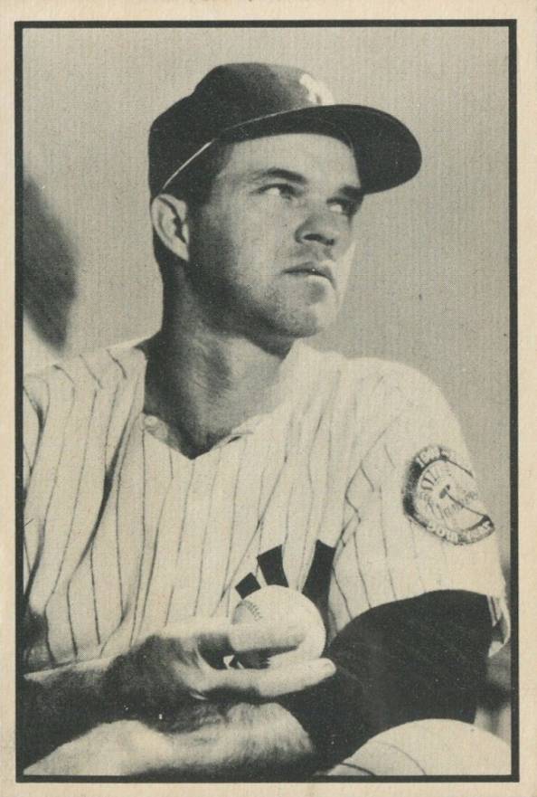 1953 Bowman B & W Johnny Sain #25 Baseball Card