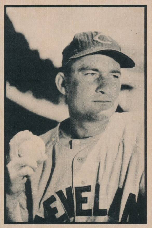 1953 Bowman B & W Bob Lemon #27 Baseball Card