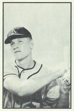 1953 Bowman B & W Keith Thomas #62 Baseball Card