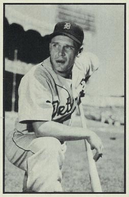 1953 Bowman B & W Jim Delsing #44 Baseball Card