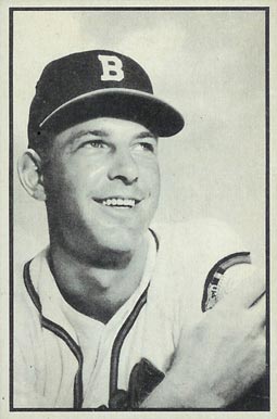 1953 Bowman B & W Dave Cole #38 Baseball Card