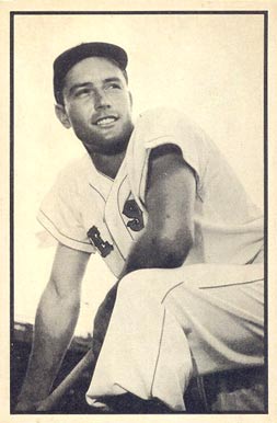 1953 Bowman B & W Jim Piersall #36 Baseball Card
