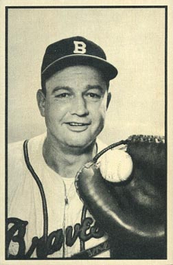 1953 Bowman B & W Walker Cooper #30 Baseball Card
