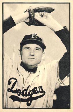 1953 Bowman B & W Preacher Roe #26 Baseball Card