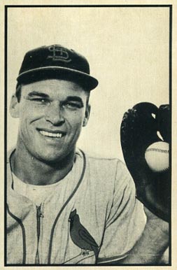 1953 Bowman B & W Dick Sisler #10 Baseball Card