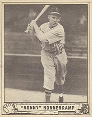 1940 Play Ball "Nonny" Nonnenkamp #196 Baseball Card