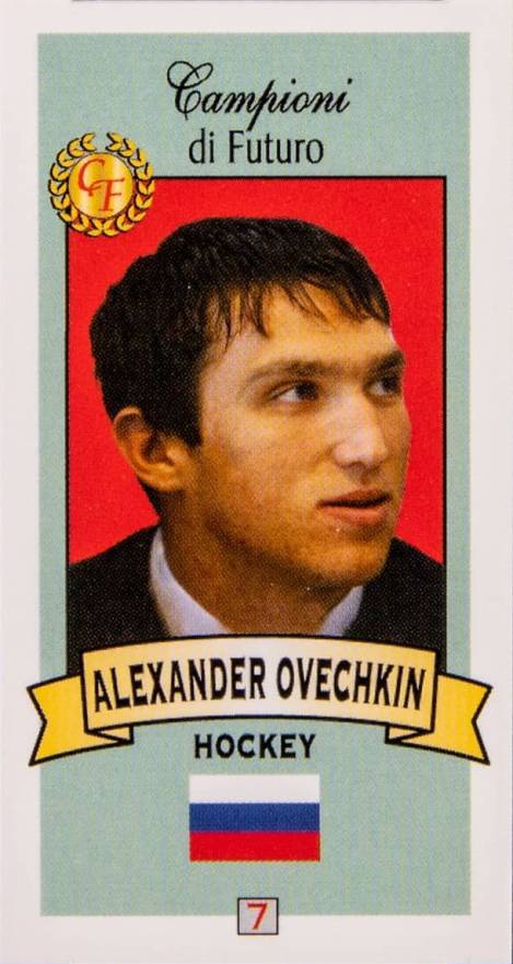 2003 Campioni DI Futuro Alexander Ovechkin #7 Hockey Card