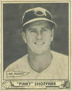 1940 Play Ball "Pinky" Shoffner #149 Baseball Card