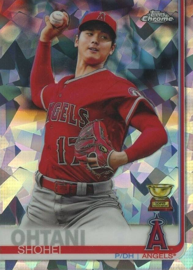 2019 Topps Chrome Sapphire Edition Shohei Ohtani #600 Baseball Card
