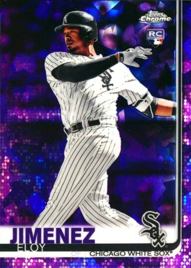 2019 Topps Chrome Sapphire Edition Eloy Jimenez #670 Baseball Card
