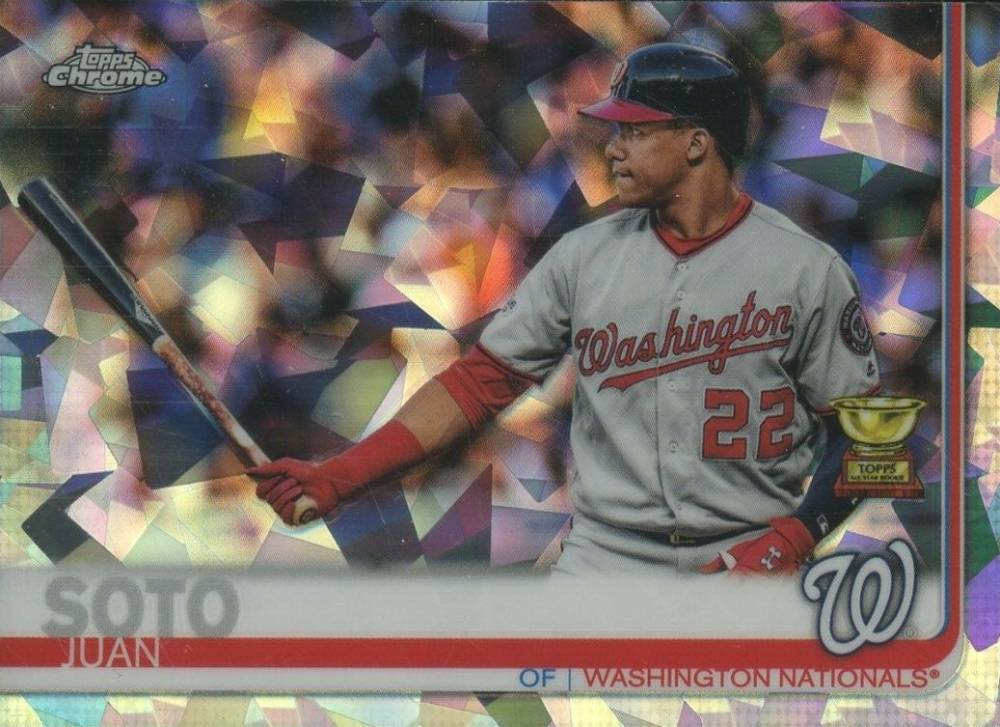 2019 Topps Chrome Sapphire Edition Juan Soto #213 Baseball Card