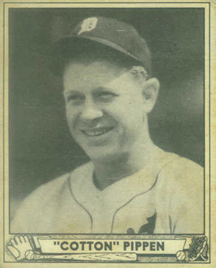 1940 Play Ball "Cotton" Pippen #136 Baseball Card