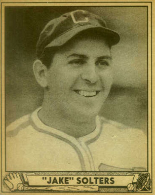 1940 Play Ball "Jake" Solters #126 Baseball Card