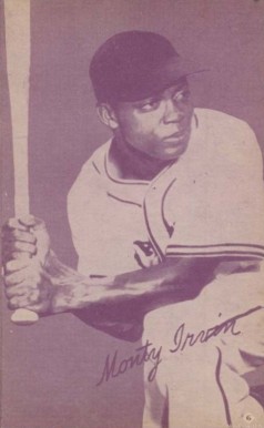 1953 Canadian Exhibits Monty (Monte) Irvin #6 Baseball Card