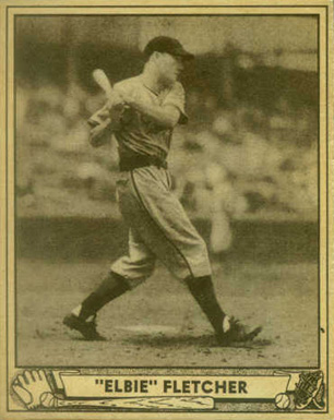 1940 Play Ball "Elbie" Fletcher #103 Baseball Card