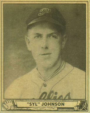 1940 Play Ball "Syl" Johnson #99 Baseball Card