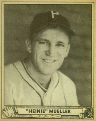 1940 Play Ball "Heinie" Mueller #96 Baseball Card