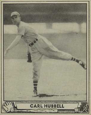 1940 Play Ball Carl Hubbell #87 Baseball Card