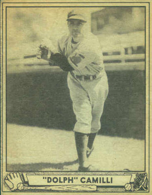 1940 Play Ball "Dolph" Camilli #68 Baseball Card