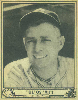 1940 Play Ball "Old Os" Vitt #47 Baseball Card