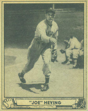 1940 Play Ball "Joe" Heving #35 Baseball Card