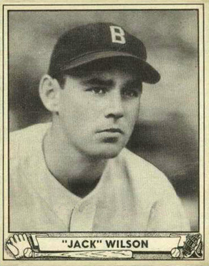 1940 Play Ball "Jack" Wilson #31 Baseball Card
