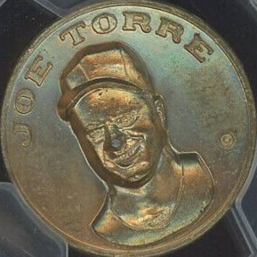 1969 Citgo Coins Joe Torre # Baseball Card