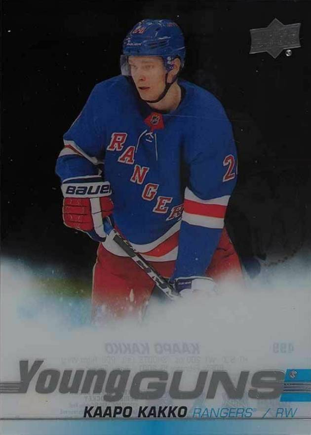 2019 Upper Deck Kaapo Kakko #499 Hockey Card