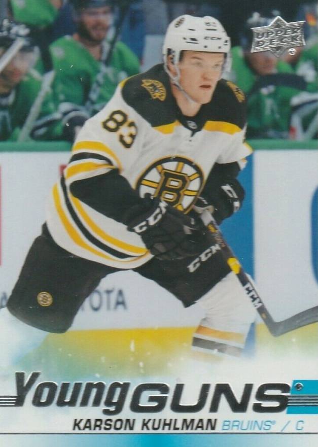 2019 Upper Deck Karson Kuhlman #248 Hockey Card