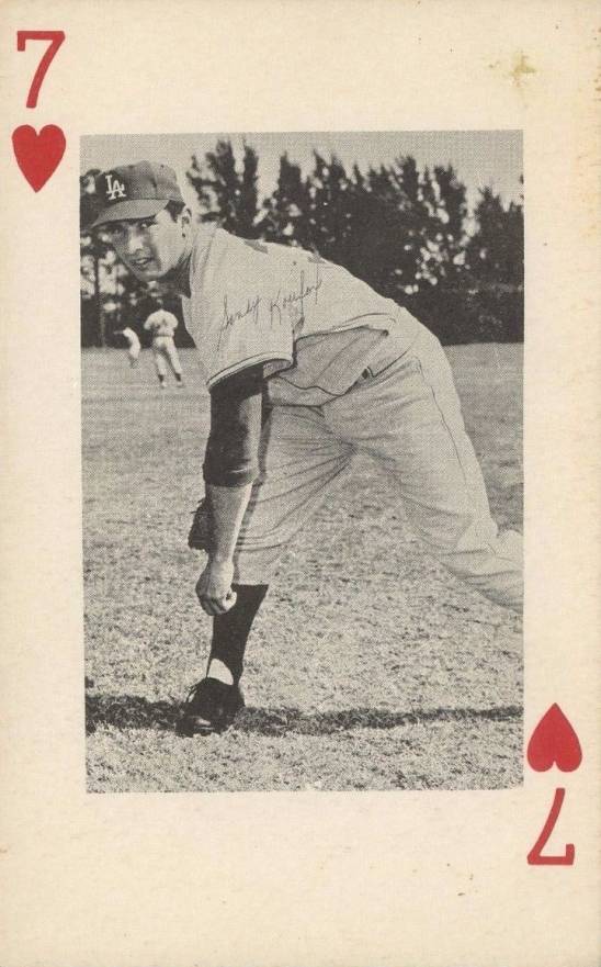 1962 Pittsburgh Exhibits Sandy Koufax # Baseball Card