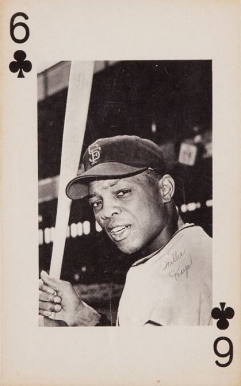 1962 Pittsburgh Exhibits Willie Mays # Baseball Card