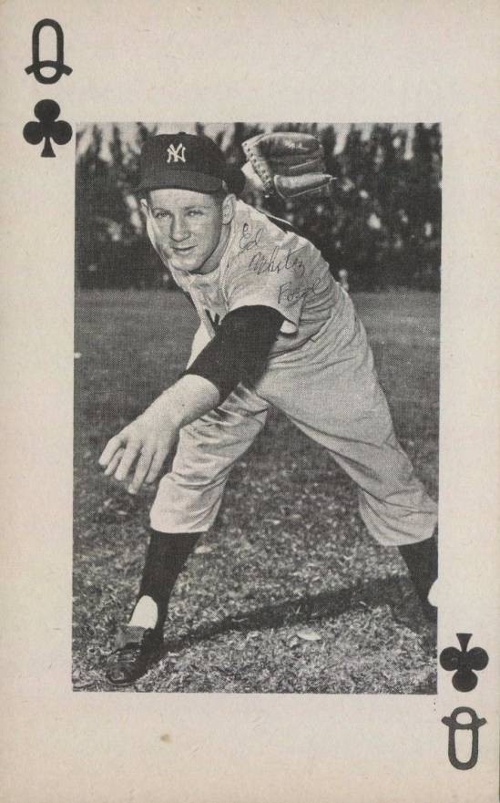 1962 Pittsburgh Exhibits Whitey Ford # Baseball Card