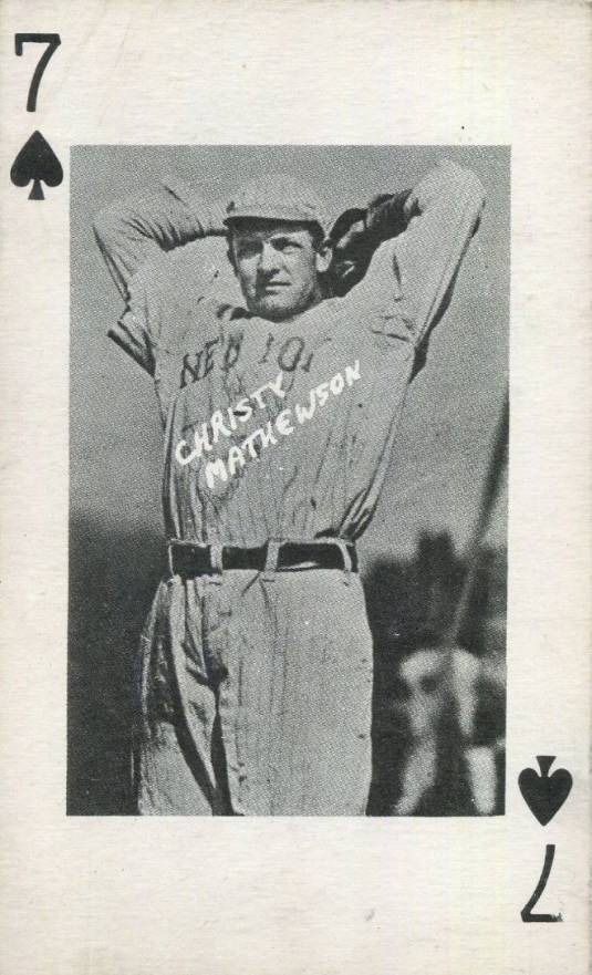 1962 Pittsburgh Exhibits Christy Mathewson # Baseball Card