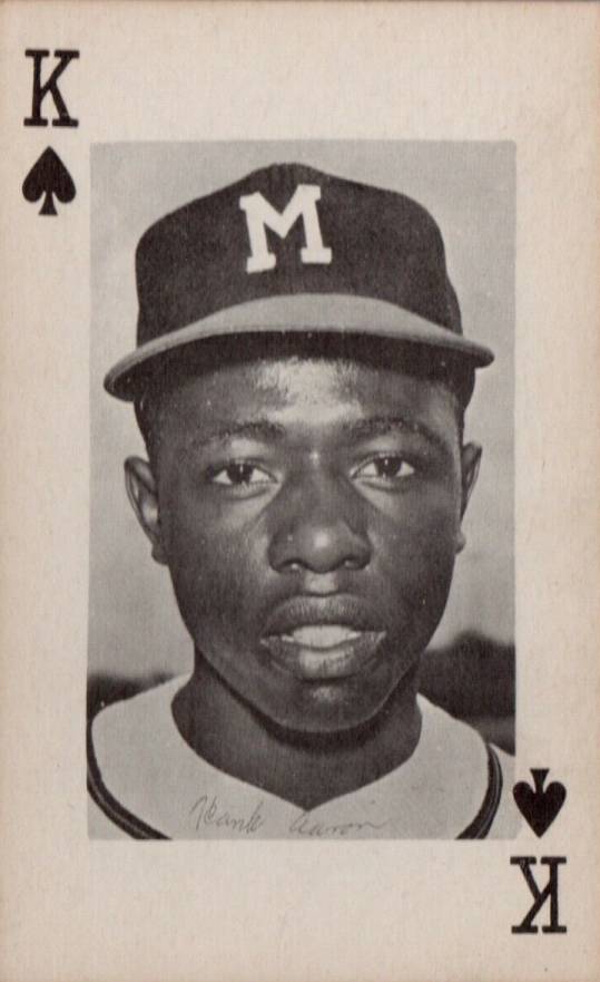 1962 Pittsburgh Exhibits Hank Aaron # Baseball Card