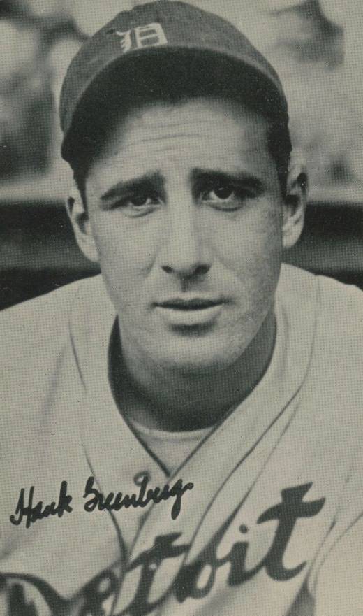 1936 Goudey Premiums-Type 3 Hank Greenberg # Baseball Card
