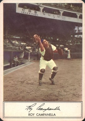 1953 Stahl-Meyer Franks Roy Campanella # Baseball Card