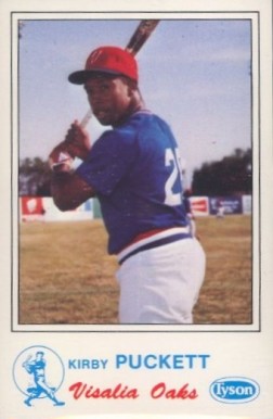 1983 Fritsch Visalia Oaks Kirby Puckett #6 Baseball Card