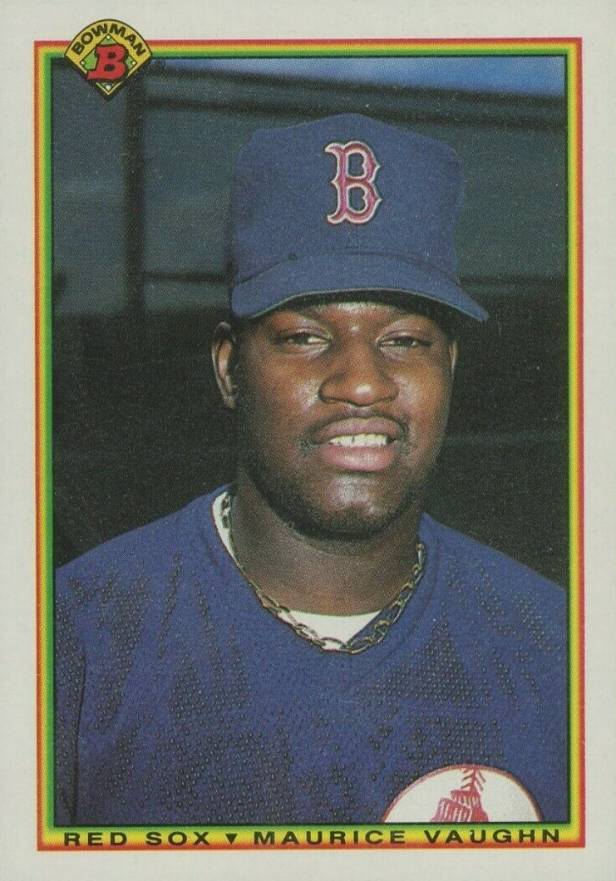 1990 Bowman Mo Vaughn #275 Baseball Card
