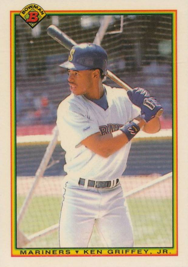 1990 Bowman Tiffany Ken Griffey Jr. #481 Baseball Card