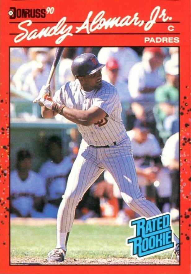 1990 Donruss Sandy Alomar Jr. #30 Baseball Card