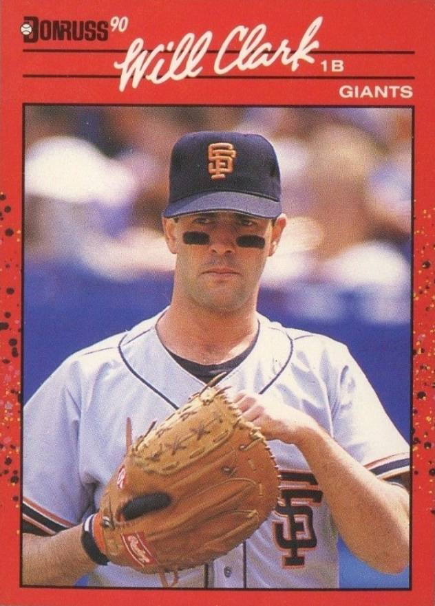 1990 Donruss Will Clark #230 Baseball Card