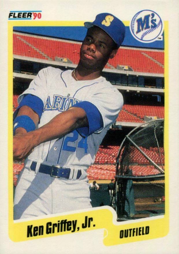 1990 Fleer Ken Griffey Jr. #513 Baseball Card