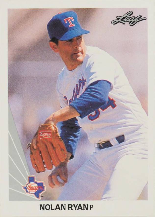 1990 Leaf Nolan Ryan #21 Baseball Card