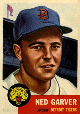 1953 Topps Ned Garver #112 Baseball Card