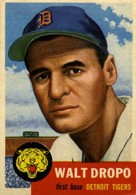 1953 Topps Walt Dropo #121 Baseball Card