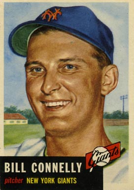 1953 Topps Bill Connelly #126 Baseball Card