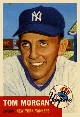 1953 Topps Tom Morgan #132 Baseball Card