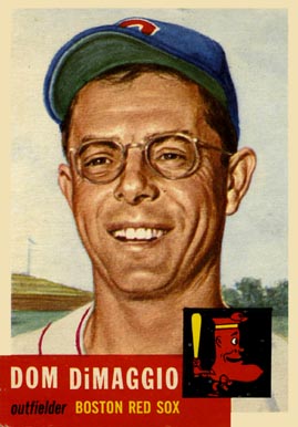 1953 Topps Dom DiMaggio #149 Baseball Card