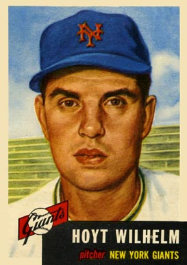 1953 Topps Hoyt Wilhelm #151 Baseball Card