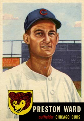 1953 Topps Preston Ward #173 Baseball Card